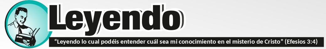 Bienvenidos a Leyendo